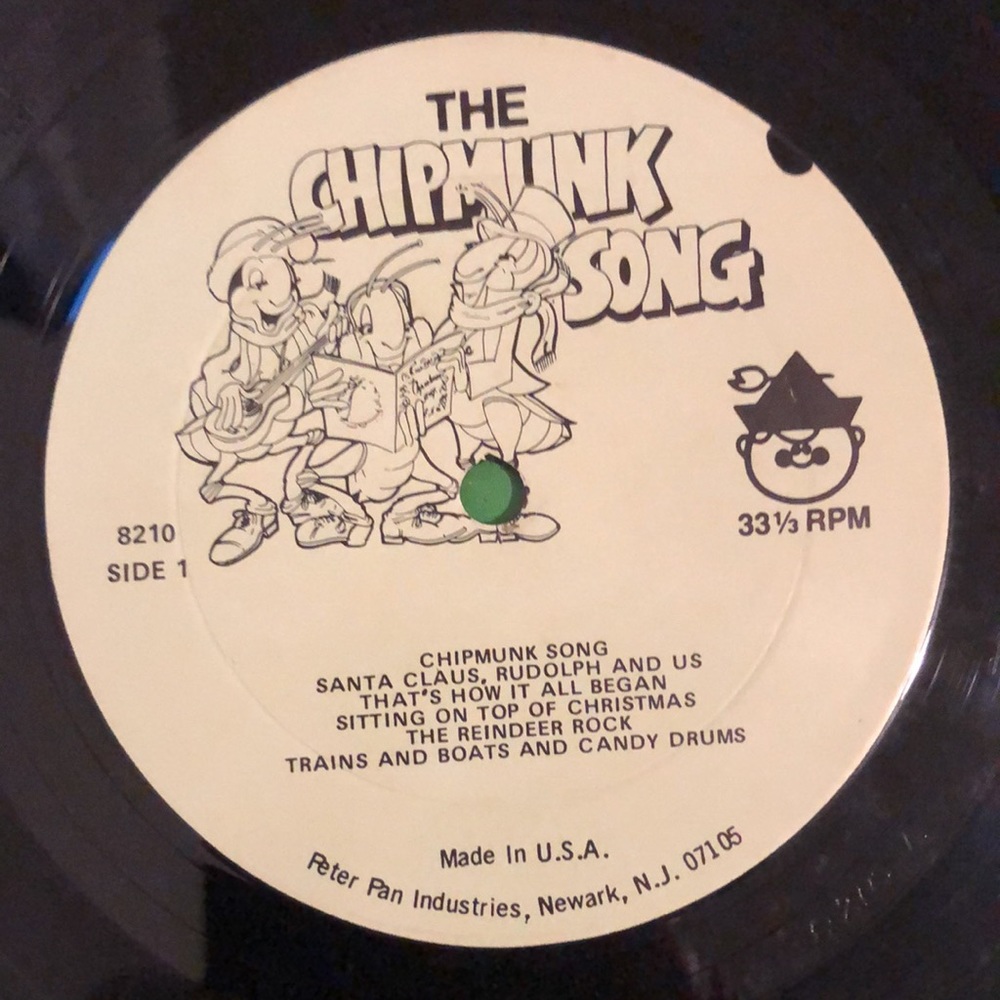 The Chipmunk Song Vinyl Lp '78 - Picture 2 of 6